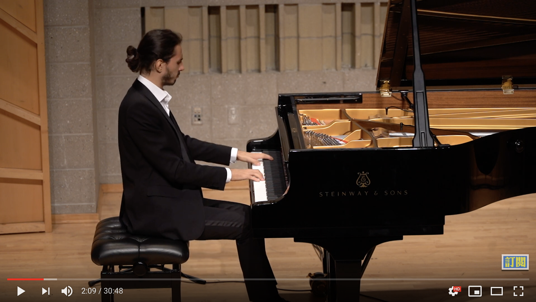 新唐人電視台第五屆國際钢琴大赛(複賽) - 銀獎得主Nicolas Giacomelli 